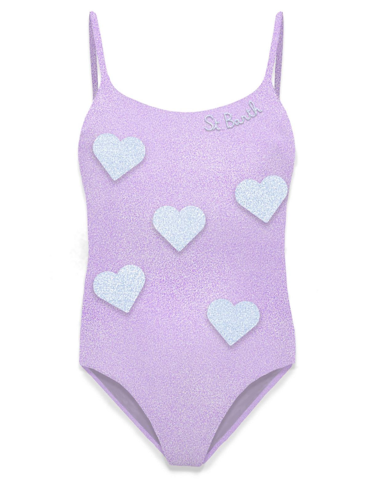 HEART STRASS CRYSTAL ONE PIECE SWIMSUIT (PREORDER)