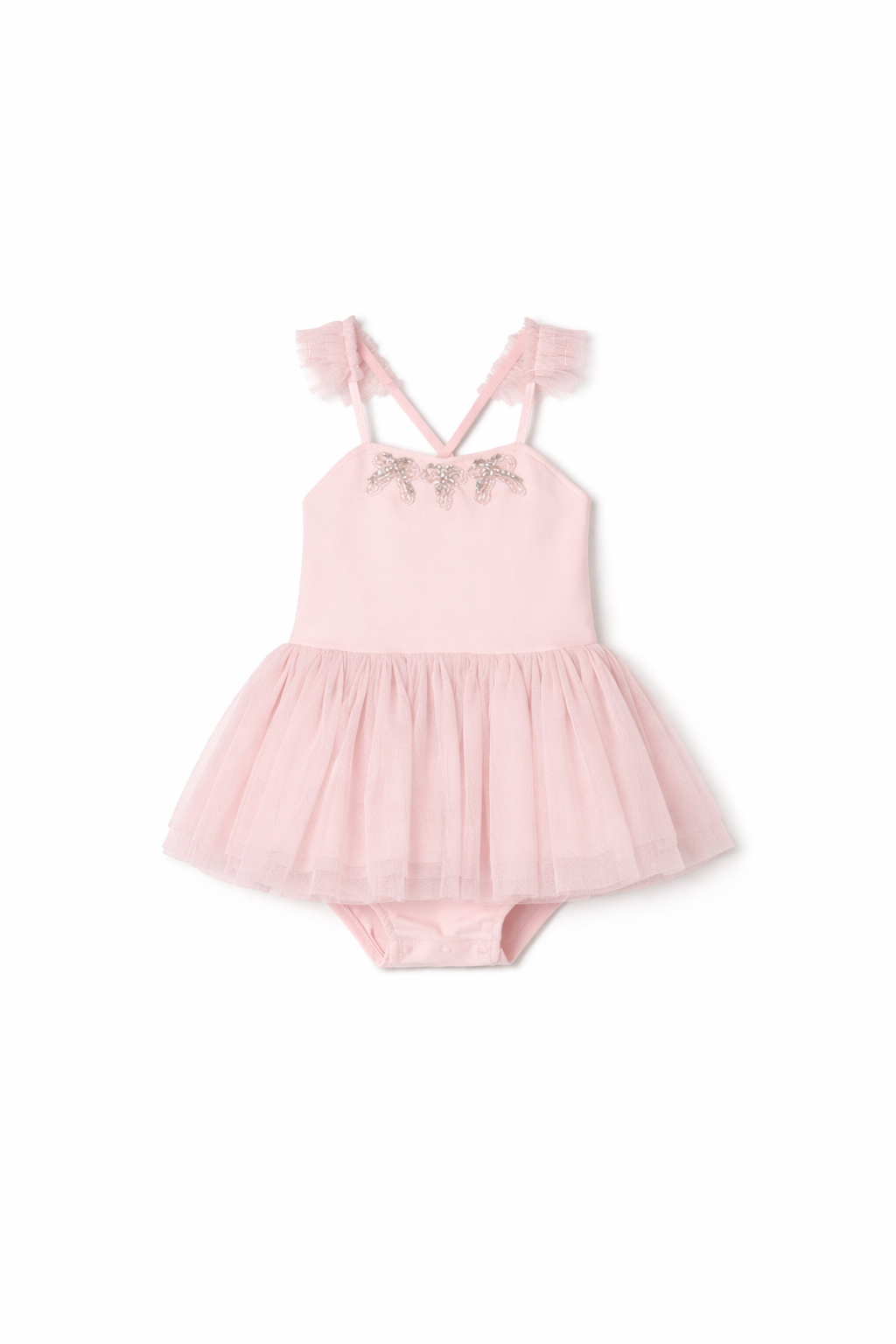CLEMENTINE BOWS TUTU DRESS