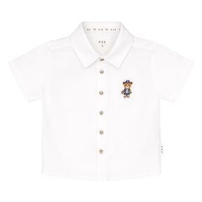 VARISTY HUX BUTTON DOWN TOP