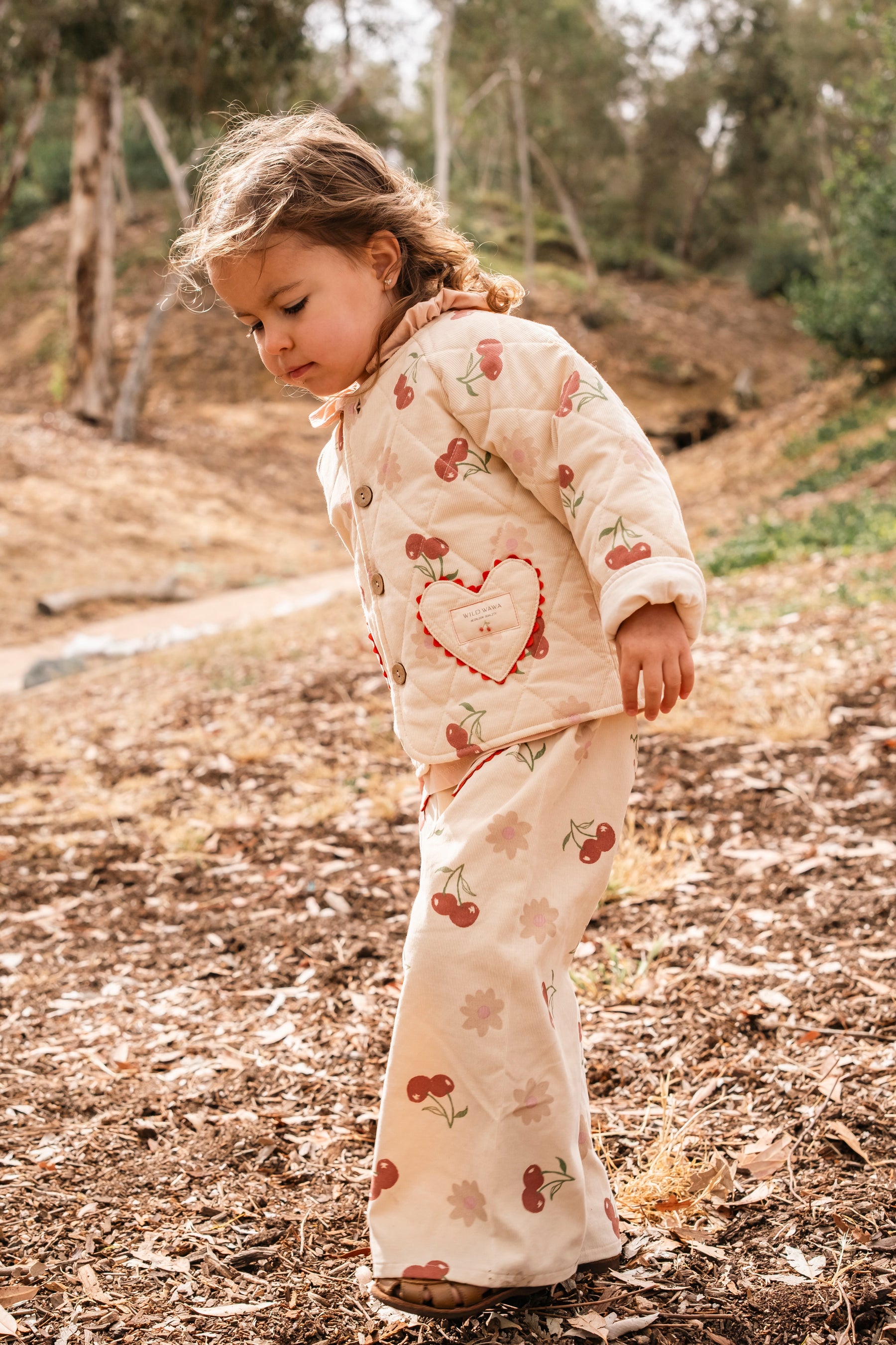 CHERRY BLOOM WIDE LEG PANTS (PREORDER)
