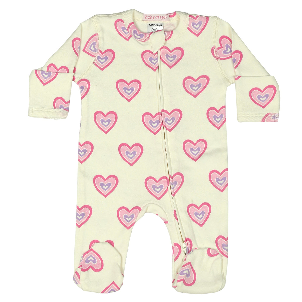 HEARTS FOOTIE (PREORDER)