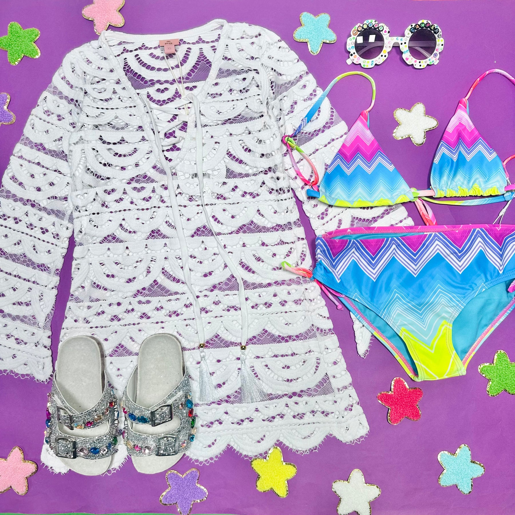 LITTLE NOAH TUNIC COVER UP DRESS