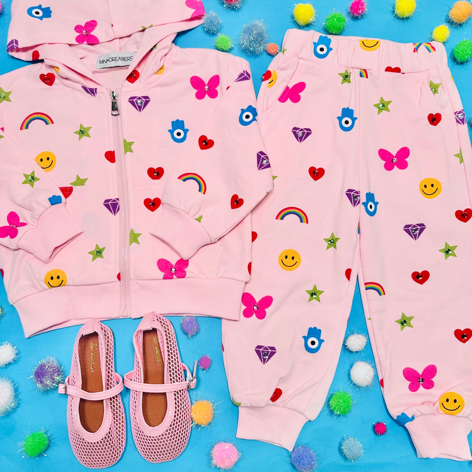 TRUE ICON ZIP UP HOODIE AND SWEATPANTS SET
