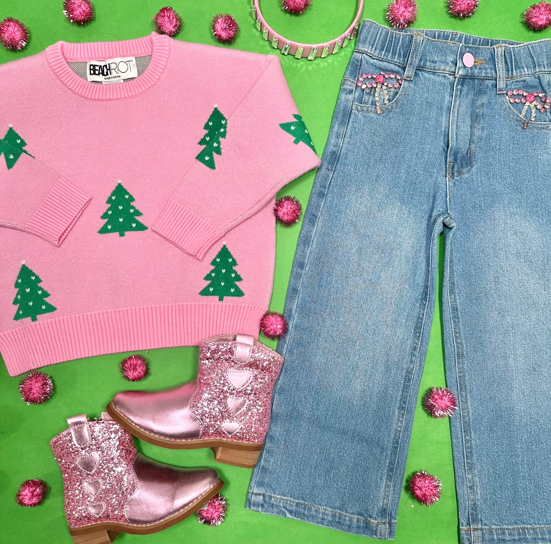 CHRISTMAS LITTLE CALLIE SWEATER