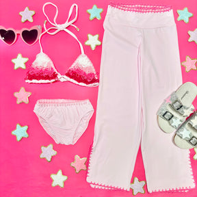 CROCHET FRINGE TWO PIECE BIKINI