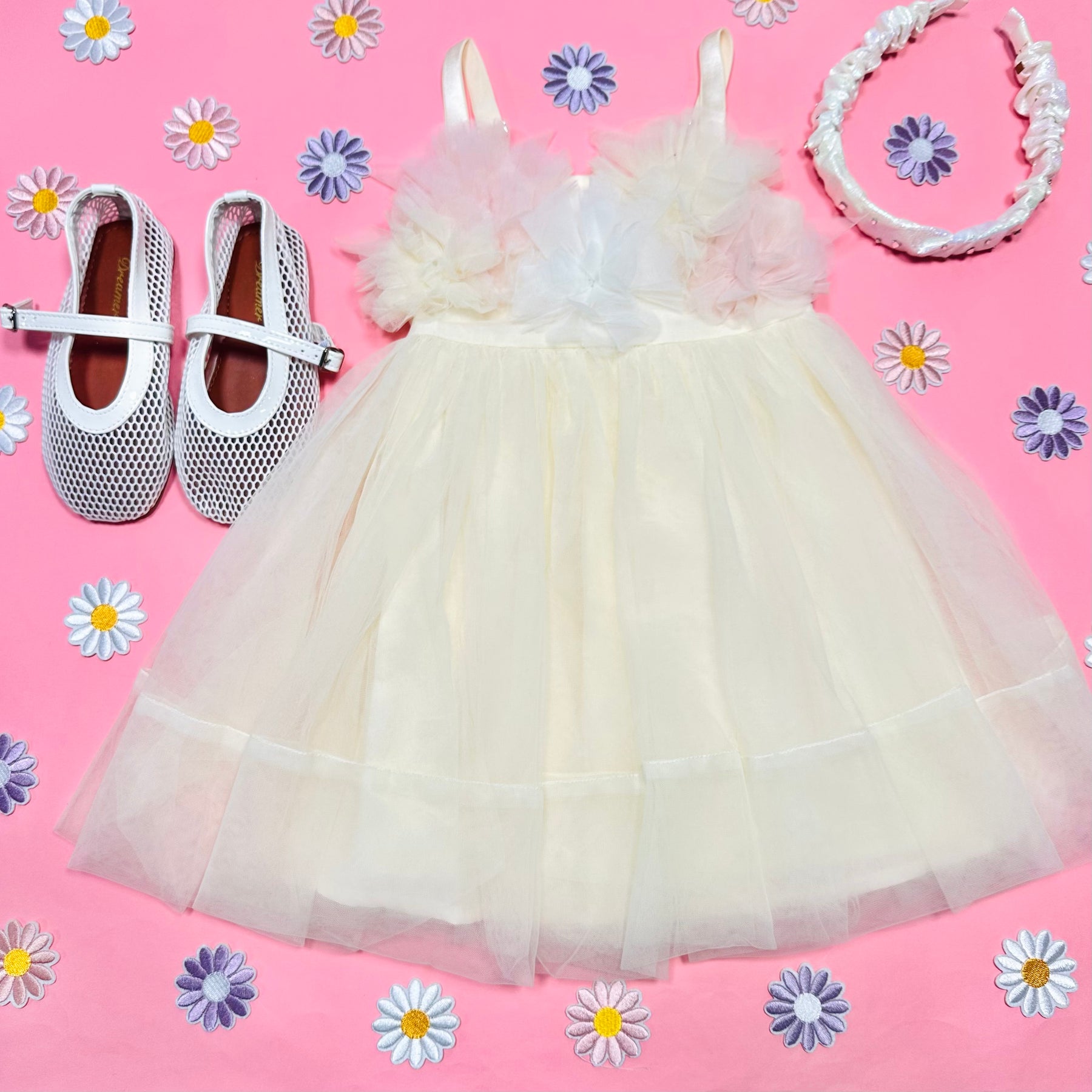 TIDE BLOSSOM TULLE DRESS