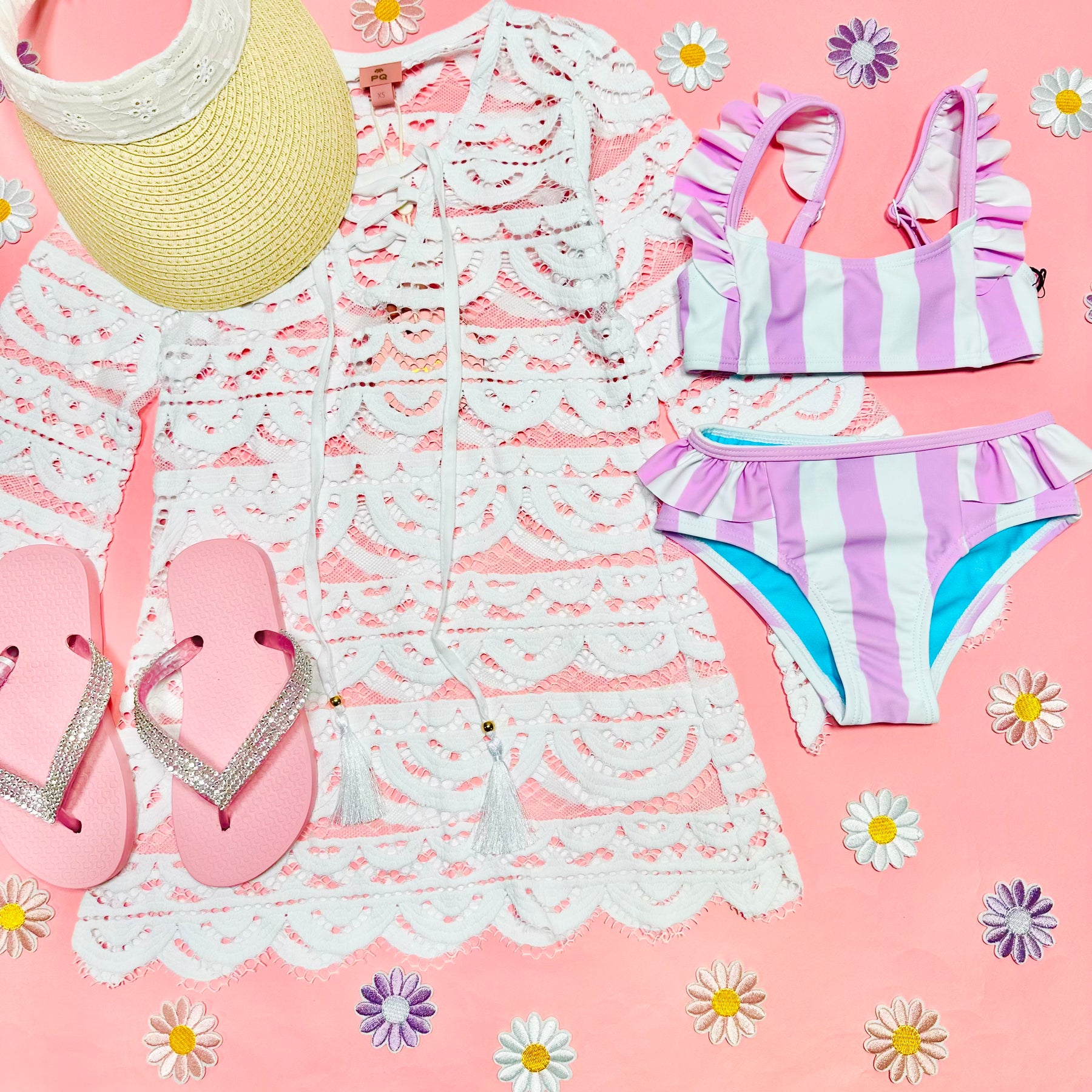STRIPE HAPPY DAZE TWO PIECE BIKINI
