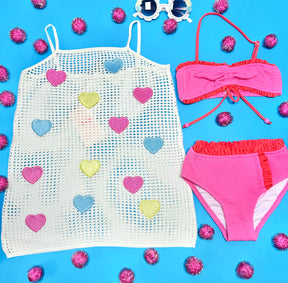 GEORGINA SMOCKED TWO PIECE BIKINI