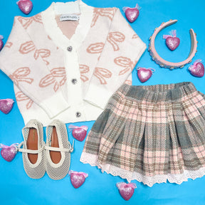 LOLA BOW CARDIGAN