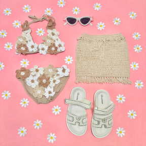 FRINGE COVER UP SKIRT