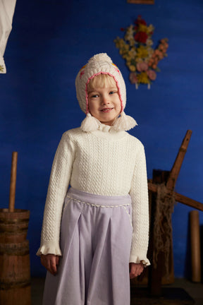 JAVA CABLE KNIT TURTLENECK TOP (PREORDER)