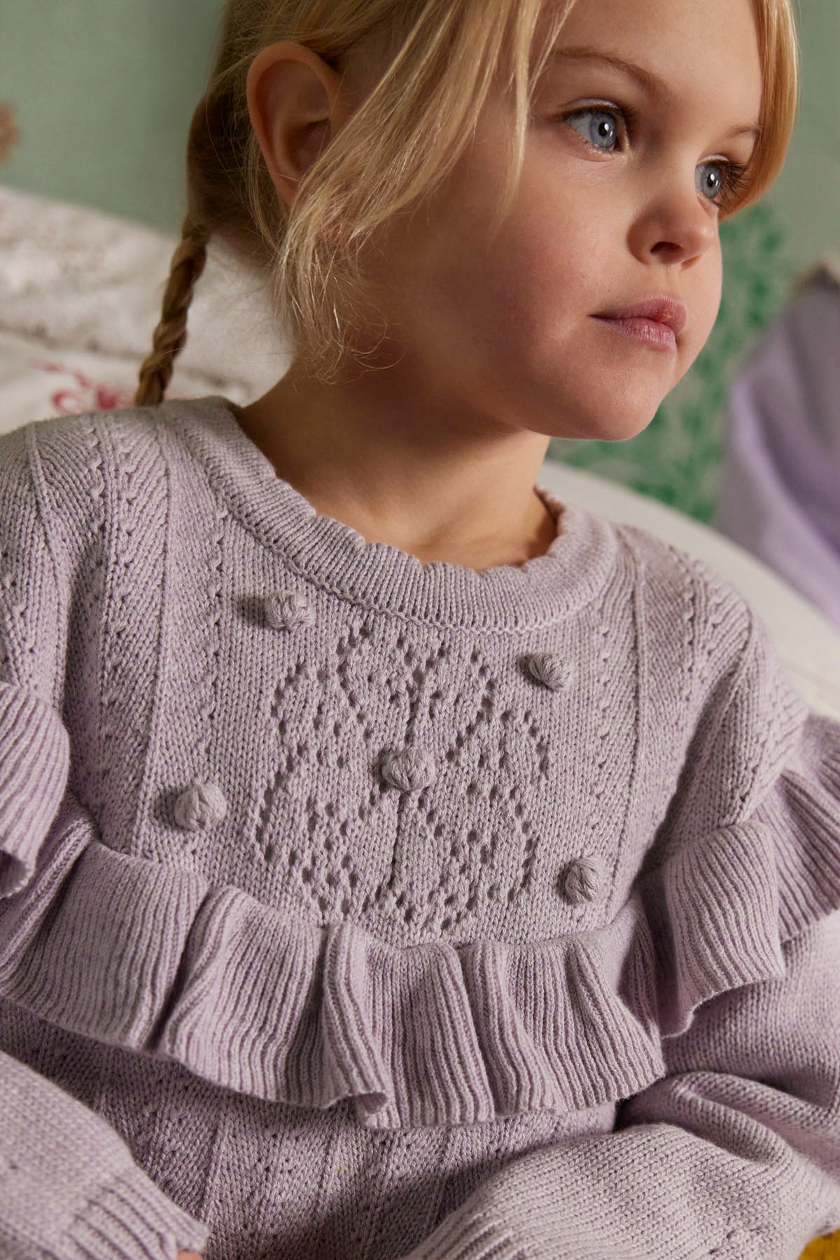 SATIA CASHMERE MIX KNIT SWEATER (PREORDER)