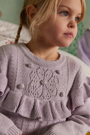 SATIA CASHMERE MIX KNIT SWEATER (PREORDER)