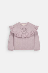 SATIA CASHMERE MIX KNIT SWEATER (PREORDER)