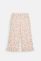 FLORALI CORDUROY RUFFLE PANTS (PREORDER)