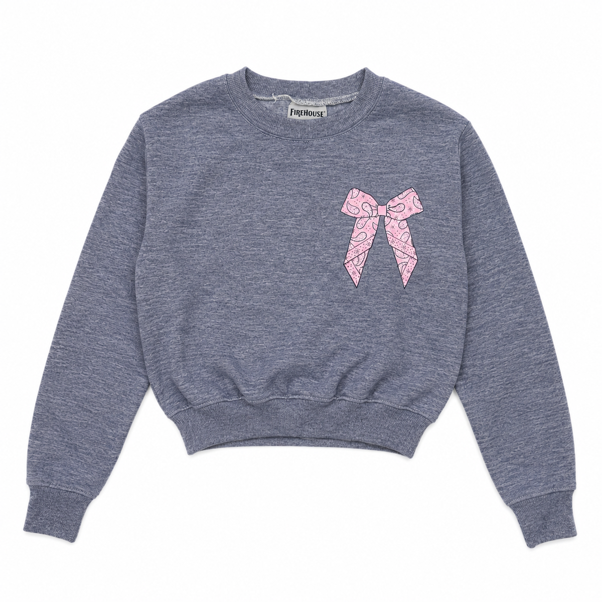 BANDANA BOW  SWEATSHIRT