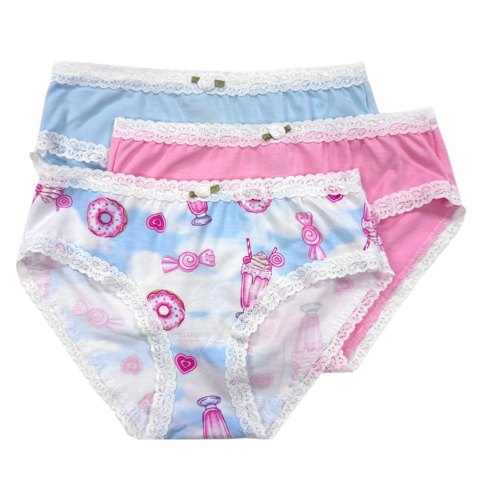 SWEET HEAVEN MILKSHAKE 3 PACK PANTIES - PANTIES