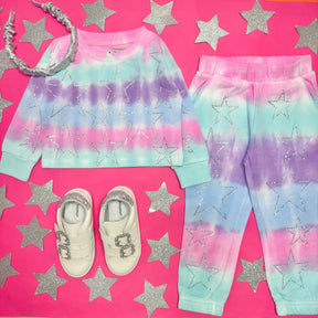 COTTON CANDY STARS SWEATPANTS - MIA NEW YORK - SWEATPANTS
