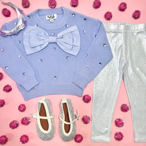 BOW STONE SWEATER