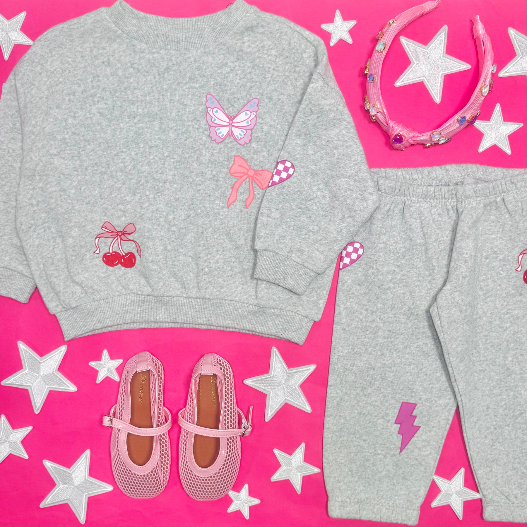 GIRL POWER ICON SWEATPANTS - CHASER KIDS - SWEATPANTS