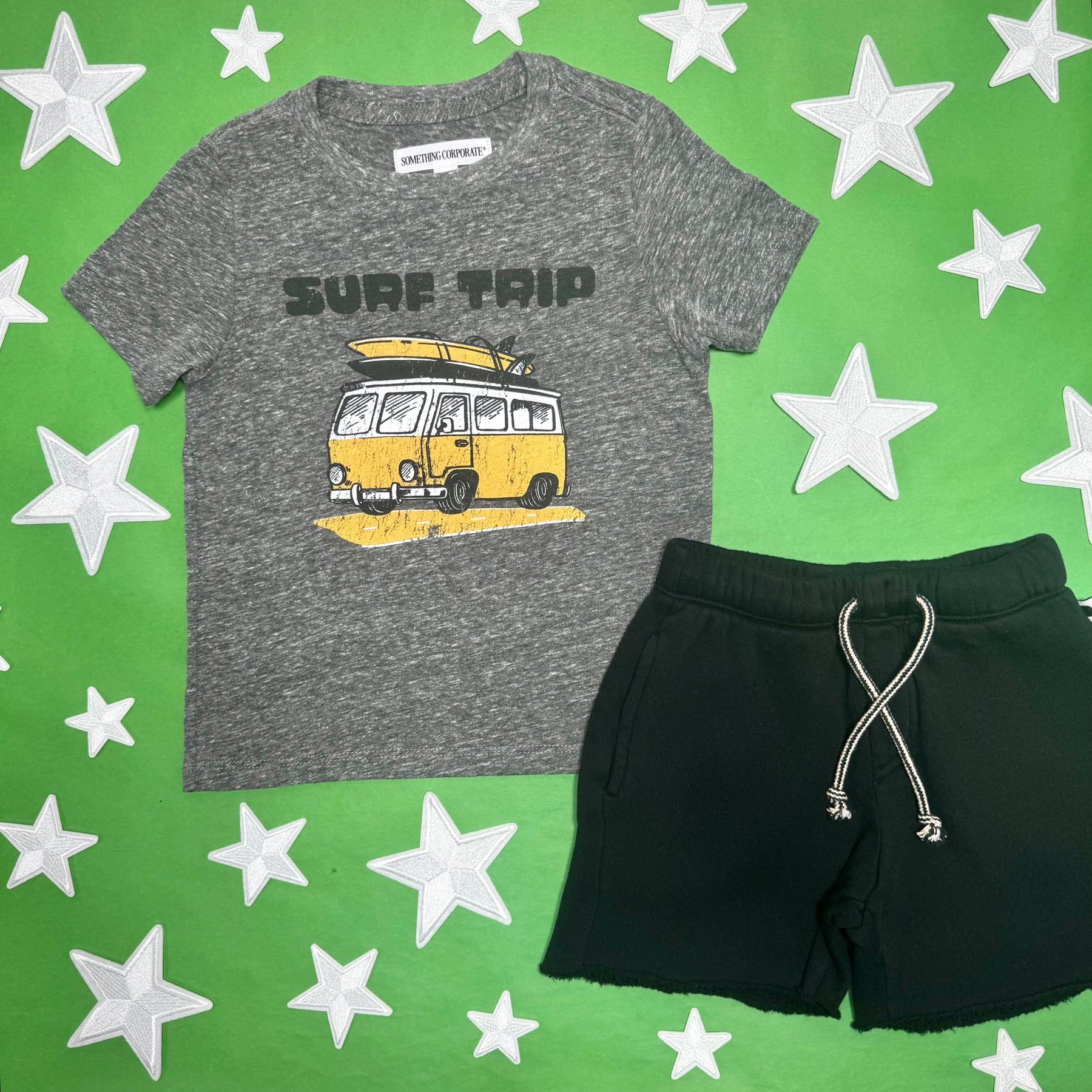 ASPHALT BUTTER SOFT SHORTS - SOMETHING CORPORATE - SHORTS