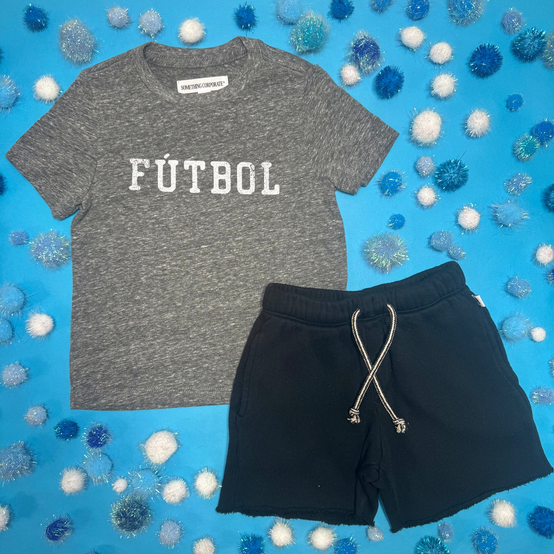 ASPHALT BUTTER SOFT SHORTS - SOMETHING CORPORATE - SHORTS