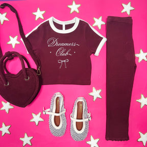 DREAMERS CLUB BABY TSHIRT - SHORT SLEEVE TOPS