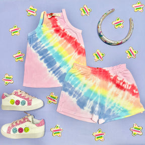 LUCKY RAINBOW ALICE SHORTS