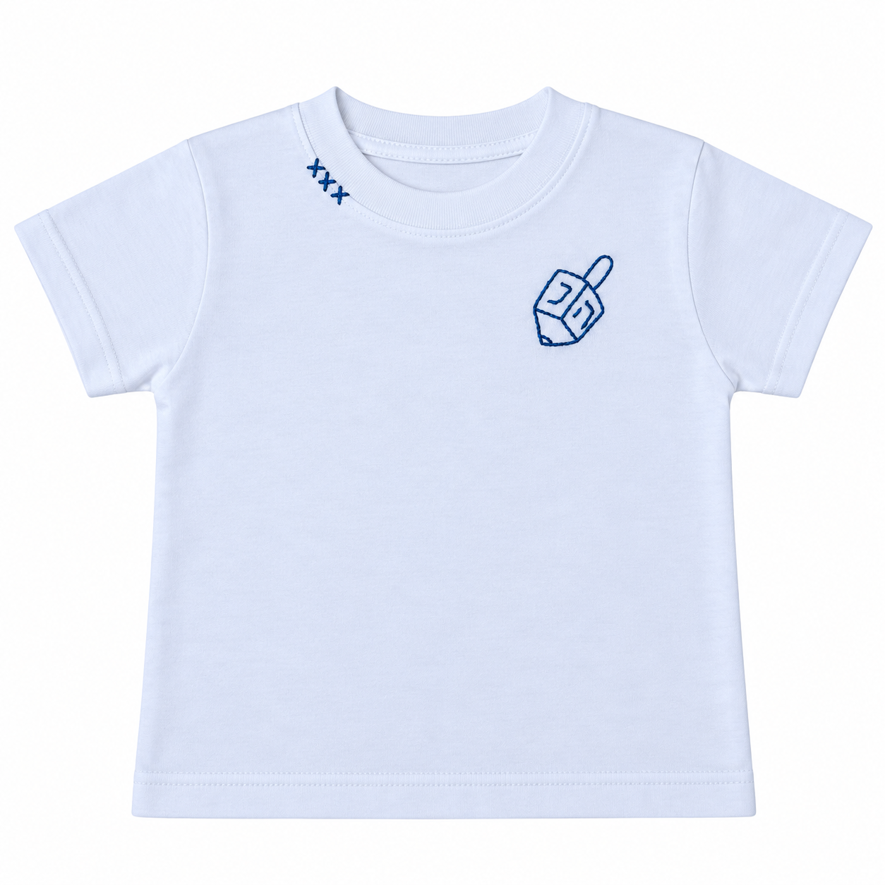 DREIDEL EMBROIDERED TSHIRT (UNISEX) (PREORDER)