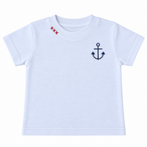 ANCHOR EMBROIDERED TSHIRT (PREORDER)