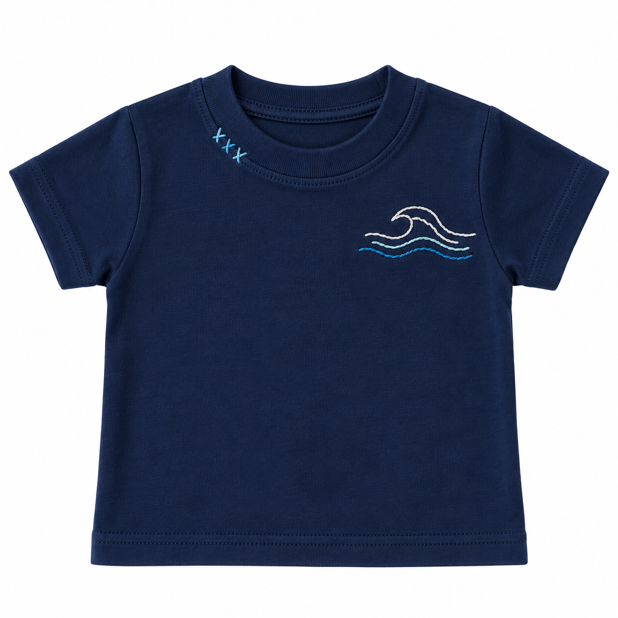WAVES XXX EMBROIDERED TSHIRT (PREORDER)