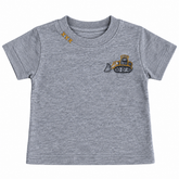 BULLDOZER TRUCK EMBROIDERED TSHIRT (PREORDER)