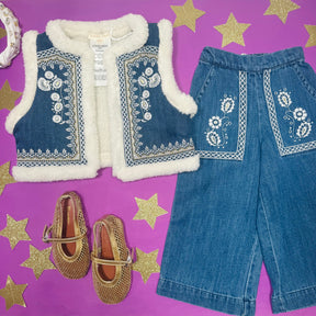 LIBRANA REVERSIBLE STONE VEST - VESTS