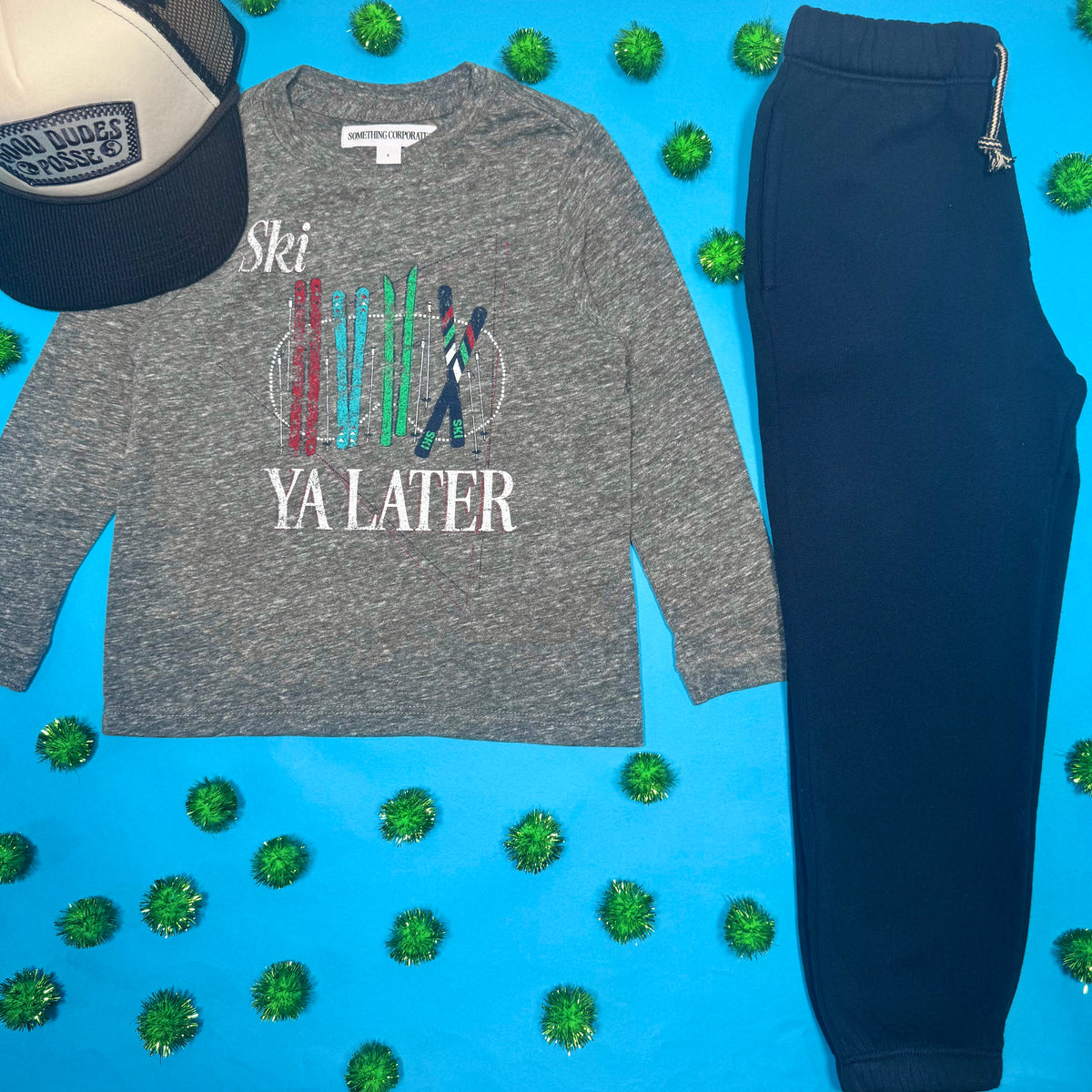SKI YA LATER LONG SLEEVE TSHIRT