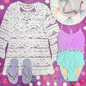 LITTLE NOAH TUNIC COVER UP DRESS