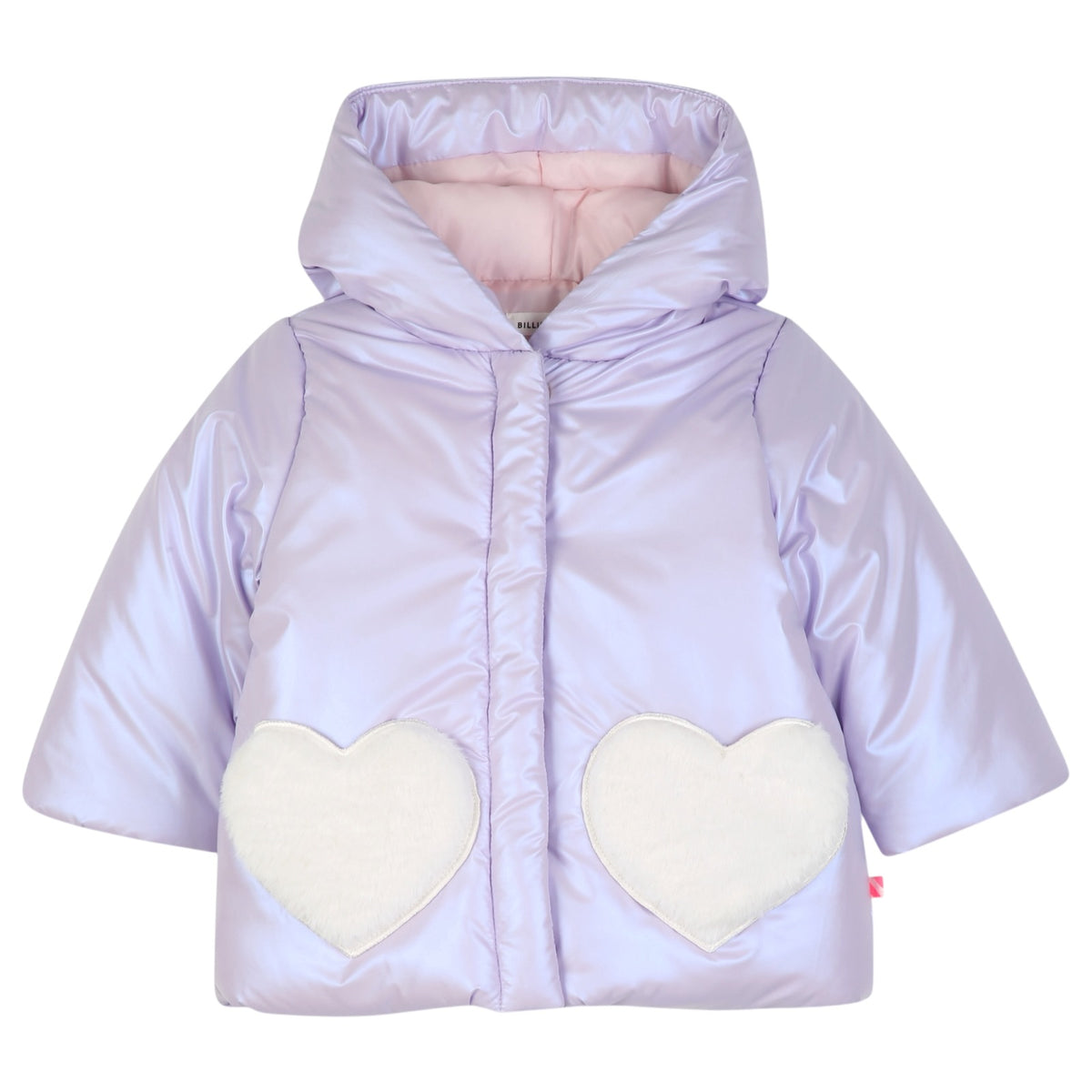 FAUX FUR HEART PUFFER JACKET (PREORDER)