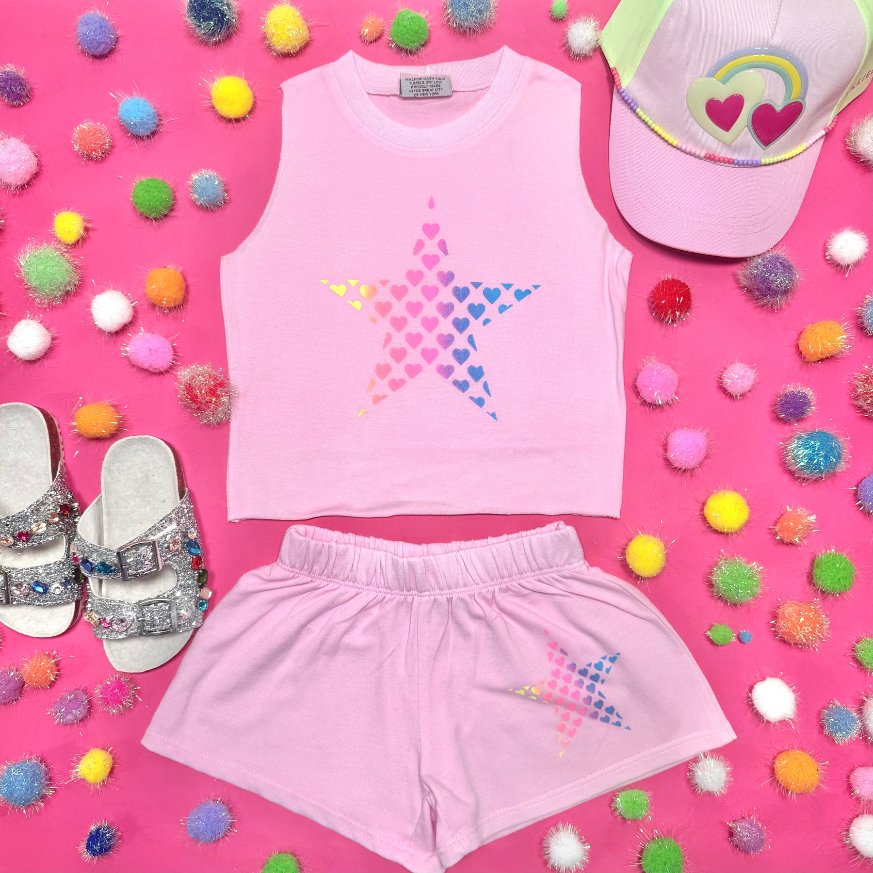 MINI HEARTS SHORTS