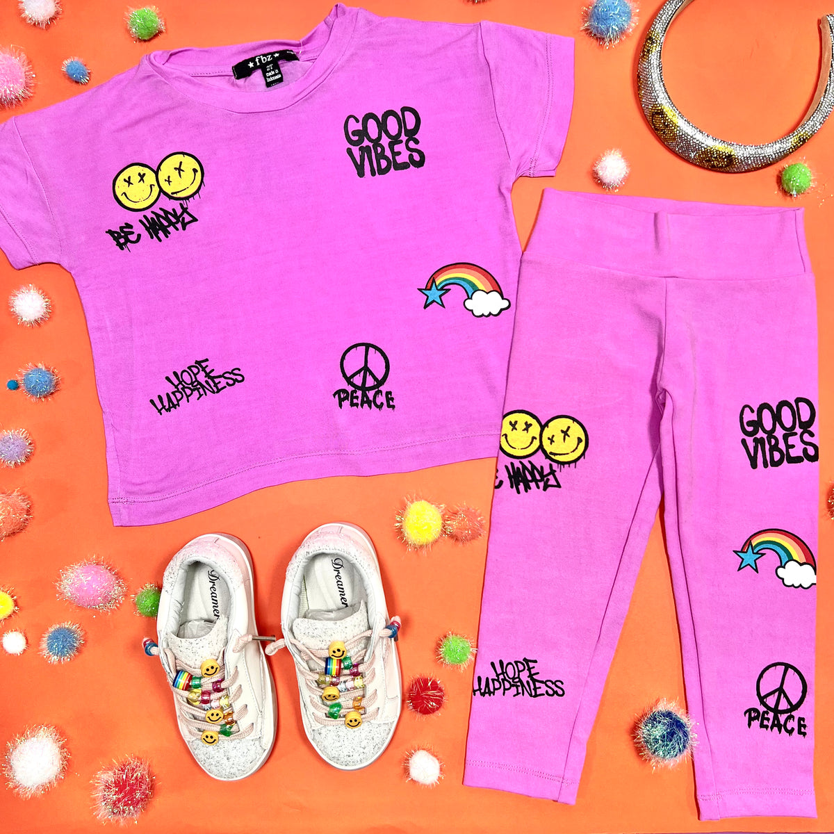 GOOD VIBES ICONS LEGGINGS