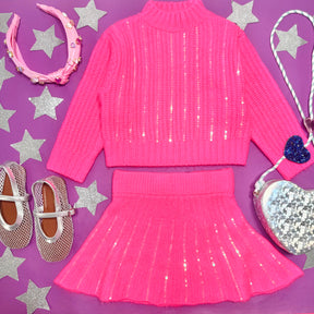SEQUIN SWEATER - BILLIEBLUSH - SWEATERS