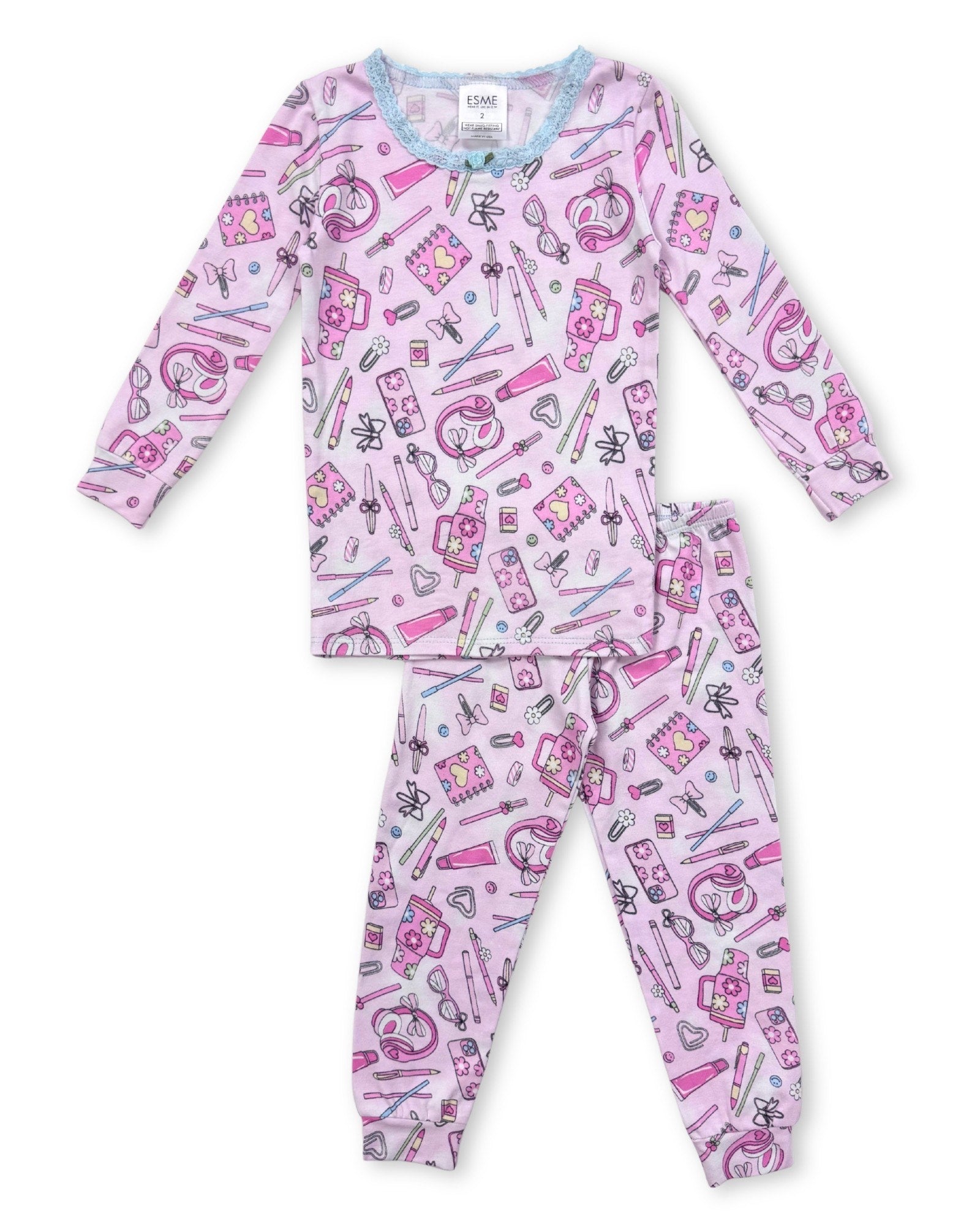 SCHOOL GIRL LONG SLEEVE PJS