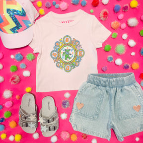 SWEETHEART DENIM SHORTS
