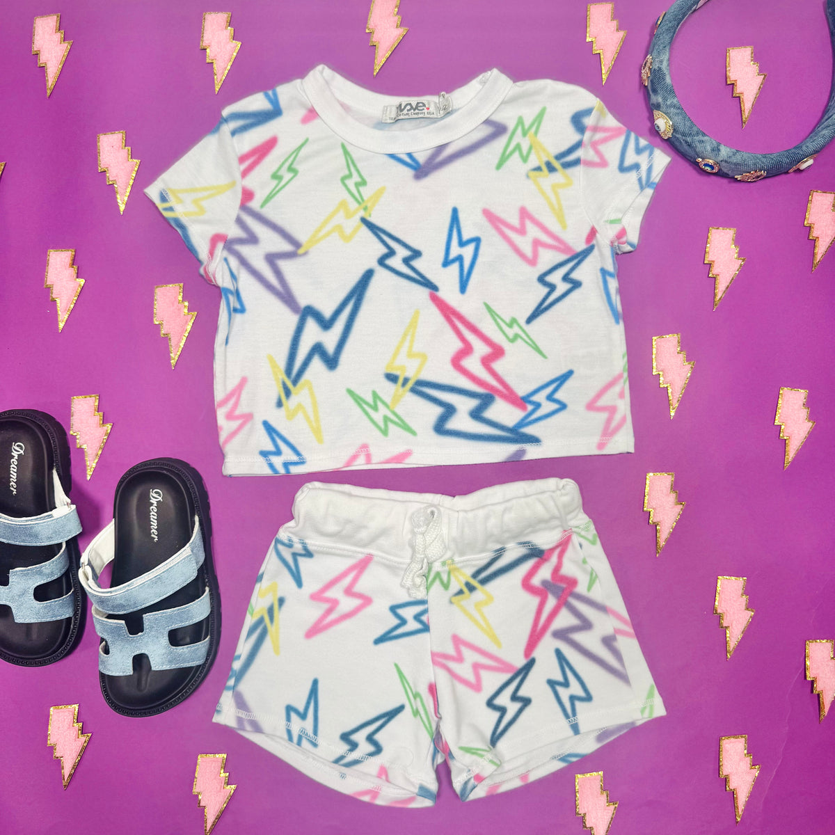 MIXED BOLT SHORTS