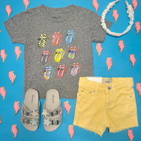 LUCY SUNSHINE CUT OFF DENIM SHORTS