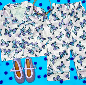 BUTTERFLY SILKY SET