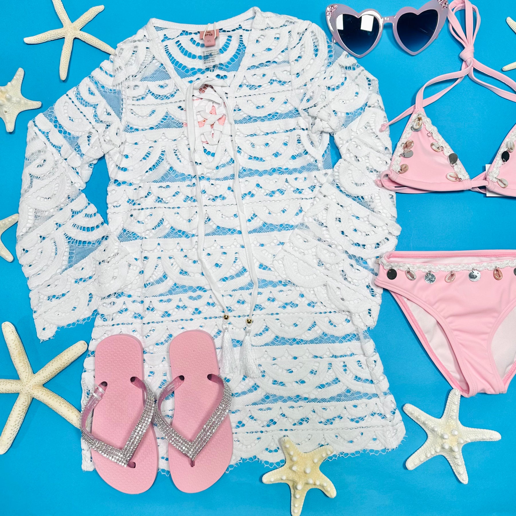 KAIA SEASHELL TWO PIECE BIKINI