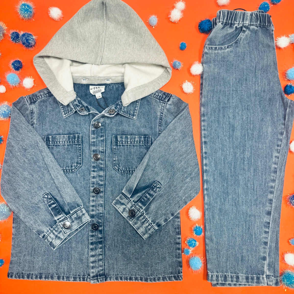 ETHAN DENIM SHACKET
