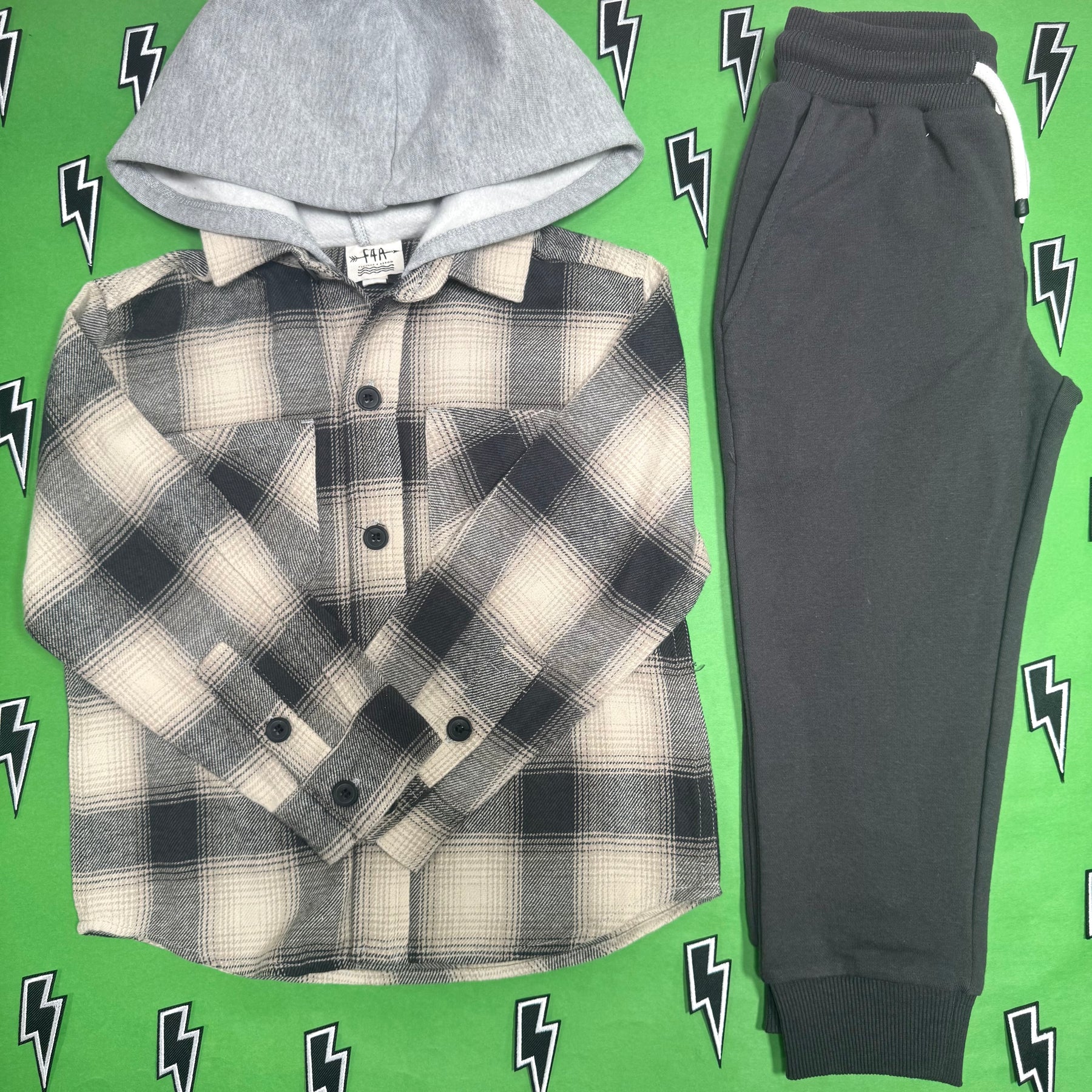 UPLAND FLANNEL PLAID SHACKET - JACKETS