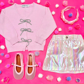 RILEY IRIDESCENT SKIRT - SKIRTS
