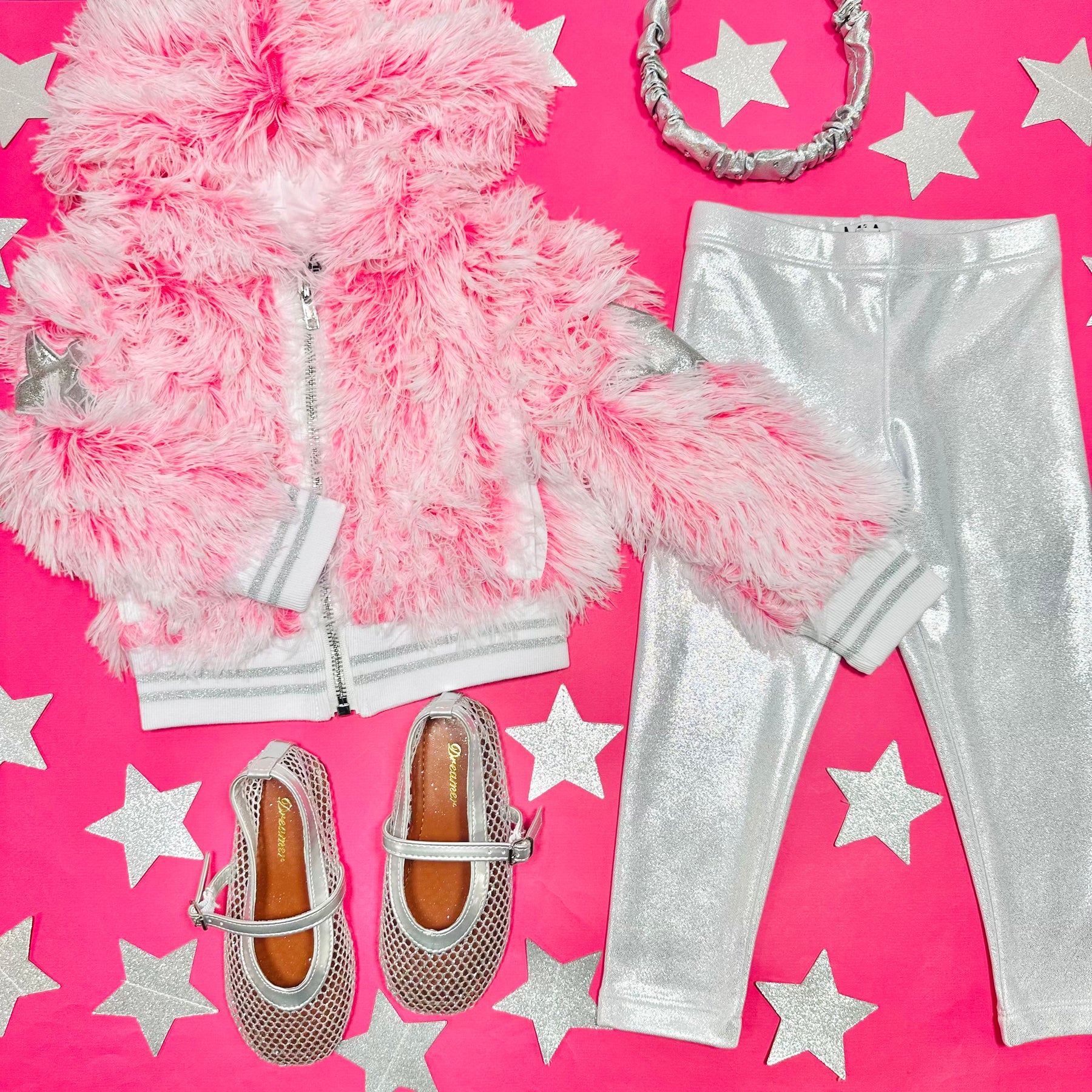 METALLIC LEGGINGS - LEGGINGS