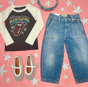 MEADOW LAKE LILIA BARREL JEANS